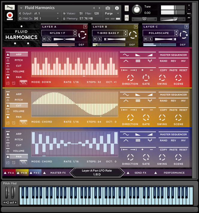 Triple play sequencer